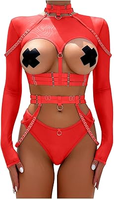 Women's Femdom Sexy Lingerie Set Breast-revealing Cyprus