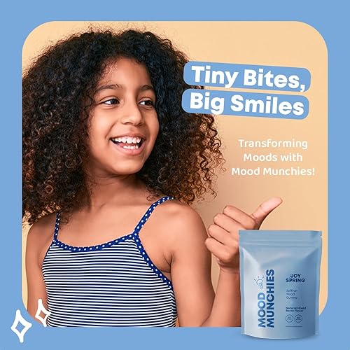 Miniatura 4 de Gomitas de azafrán para niños, suplemento de apoyo del estado de ánimo para niños, adolescentes y adultos, extracto de azafrán con sabor a bayas