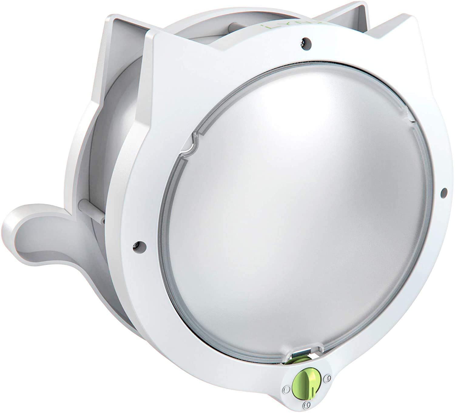 Hanwu Cat Door for Pets, 4 Way Locking Cat Flap, for Interior Doors & Exterior Doors, Wall or Hidden Cat Litter Box