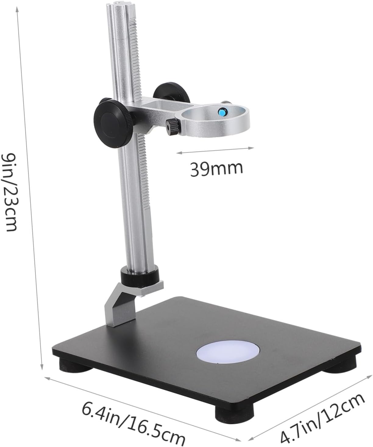 Microscope Camera Stand Bracket Holder Microscope Base Stand Sturdy and Adjustable for Adult