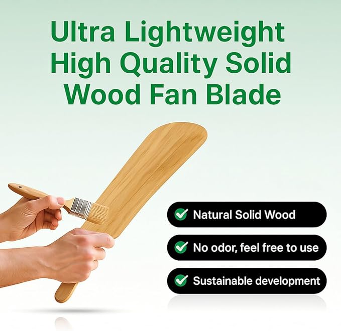 Ventilador de Techo 52 Pulgadas con Luz, Control Remoto 6 Ve miniatura 3