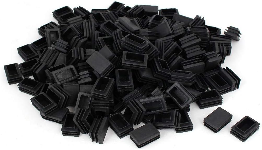 New Lon0167 Chair Legs Featured Plastic Blanking End reliable efficacy Cap Rectangle Tube Insert 20mmx30mm 200pcs(id:228 54 c6 8eb)
