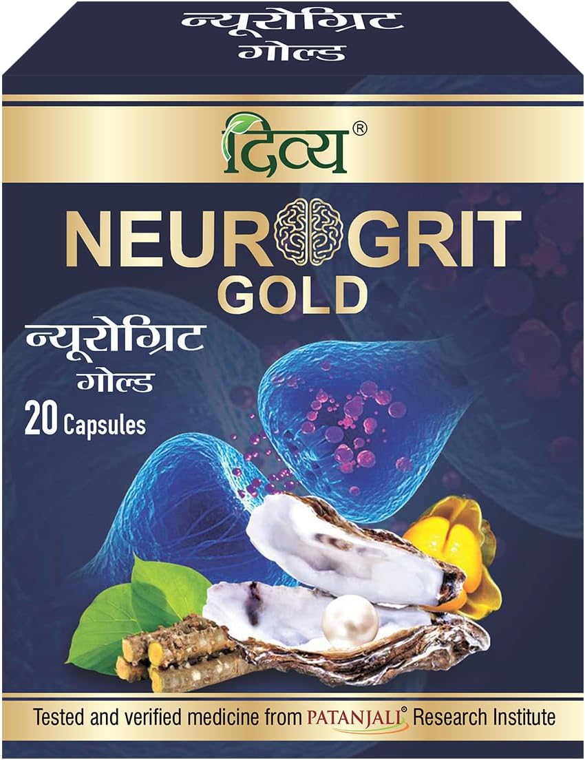 DIVYA NEUROGRIT GOLD 20 N capsules 13 GM