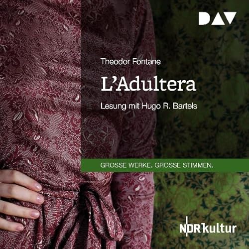 L'Adultera Audiolivro Por Theodor Fontane capa