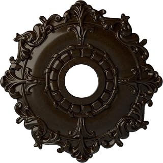 Ekena Millwork CM18RLBZS Riley Ceiling Medallion, Bronze