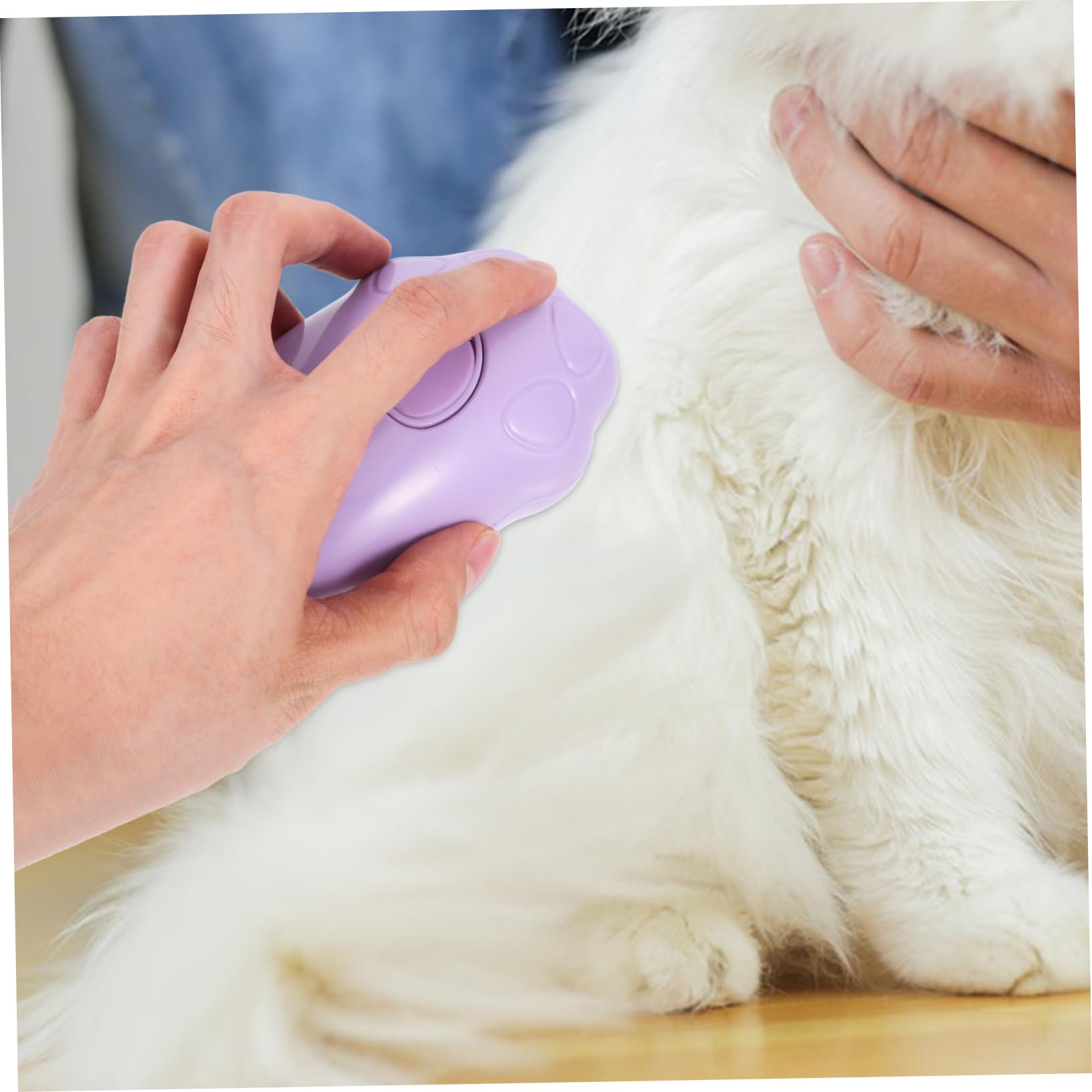 Toddmomy 5pièces Brosse à Vapeur Pour Chat Brosse De Toilettage Auto-nettoyante Et Masseuse Pour Animaux Élimine Les Poils Lâches Et Offre Une Expérience Apaisante Pour Bain
