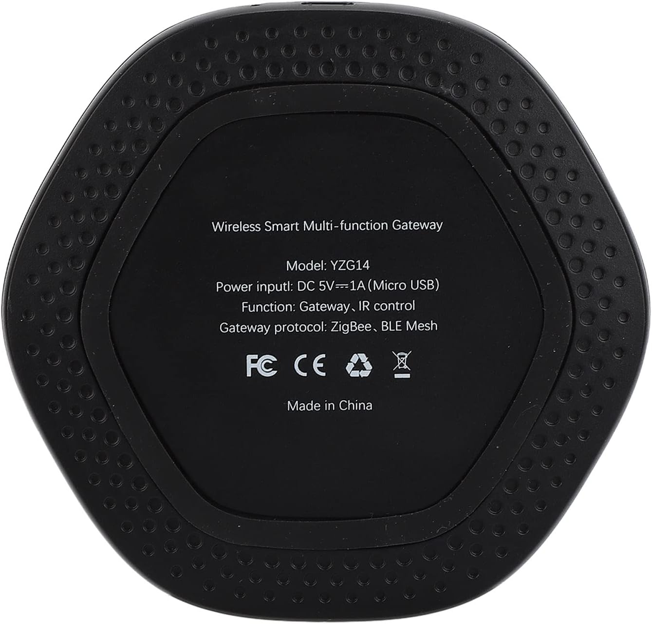 Buachois Bluetooth Gateway, Infrared Remote Control Gateway Wireless Smart Gateway for Tuya Zigbee, Universal Remote Hub for TV DVD Fan Cooler Monitor Smart Home Automation