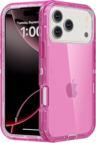 Miniatura 28 de Funda para iPhone 11 Pro Max, resistente a los golpes, protección contra caídas, funda protectora transparente de doble capa compatible con iPhone