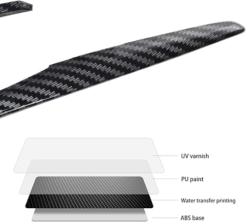 Miniatura 4 de Thenice Para caja de engranajes de plástico ABS Civic de 10 generación CVT de cambio automático, calcomanía de decoración para Honda Civic 2021 2020