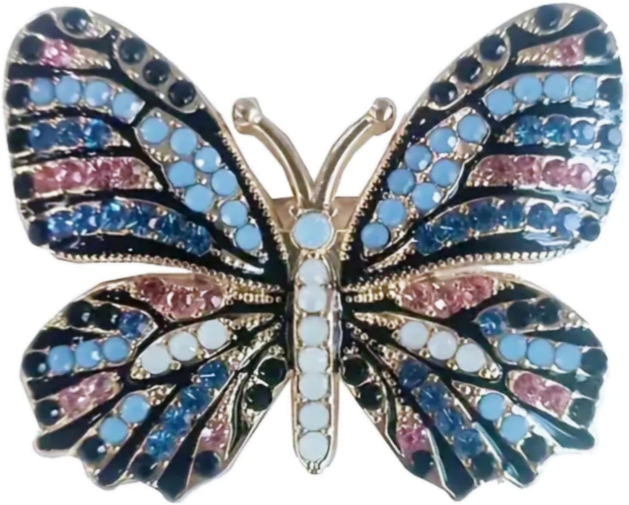 Large Shoe Charms for Crocs Metal Butterfly Shoe Charms Butterfly Shoe Charms for Crocs Rhinestone Shoe Charms for Crocs Large Shoe Charms