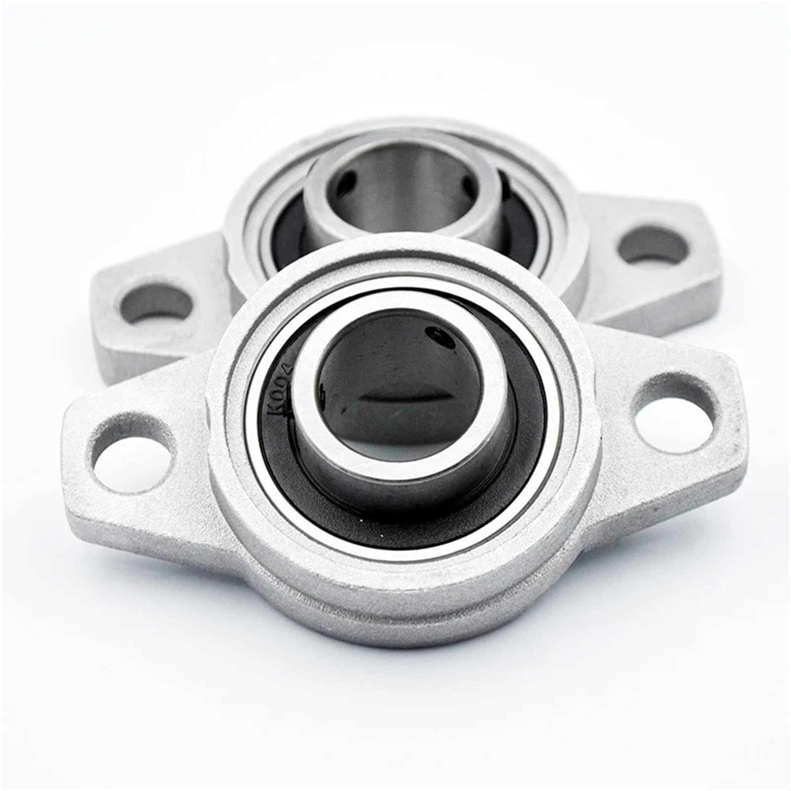 Cojinete KFL004 de 20 mm, de aleación de zinc, con cojinetes de bloque de almohada y diámetro interior de 20 mm, mini rodamientos pequeños (2 unidades)