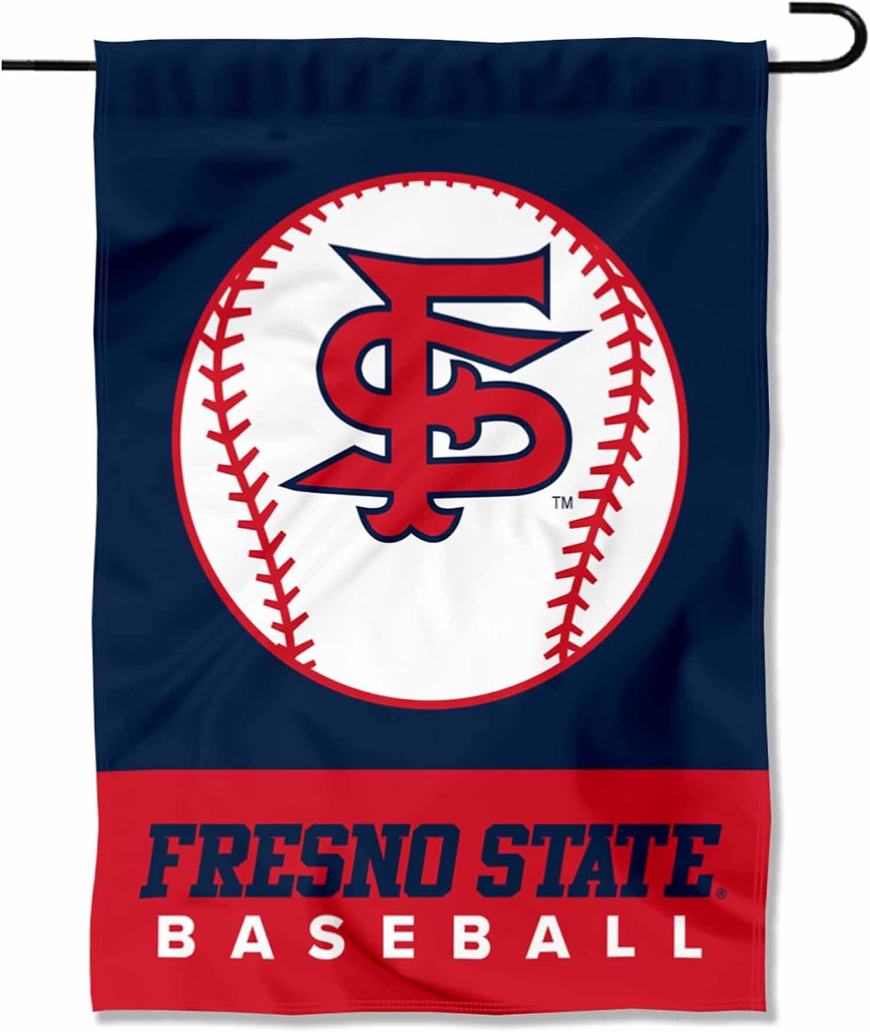 Fresno State Bulldogs Baseball Garden Banner Flag