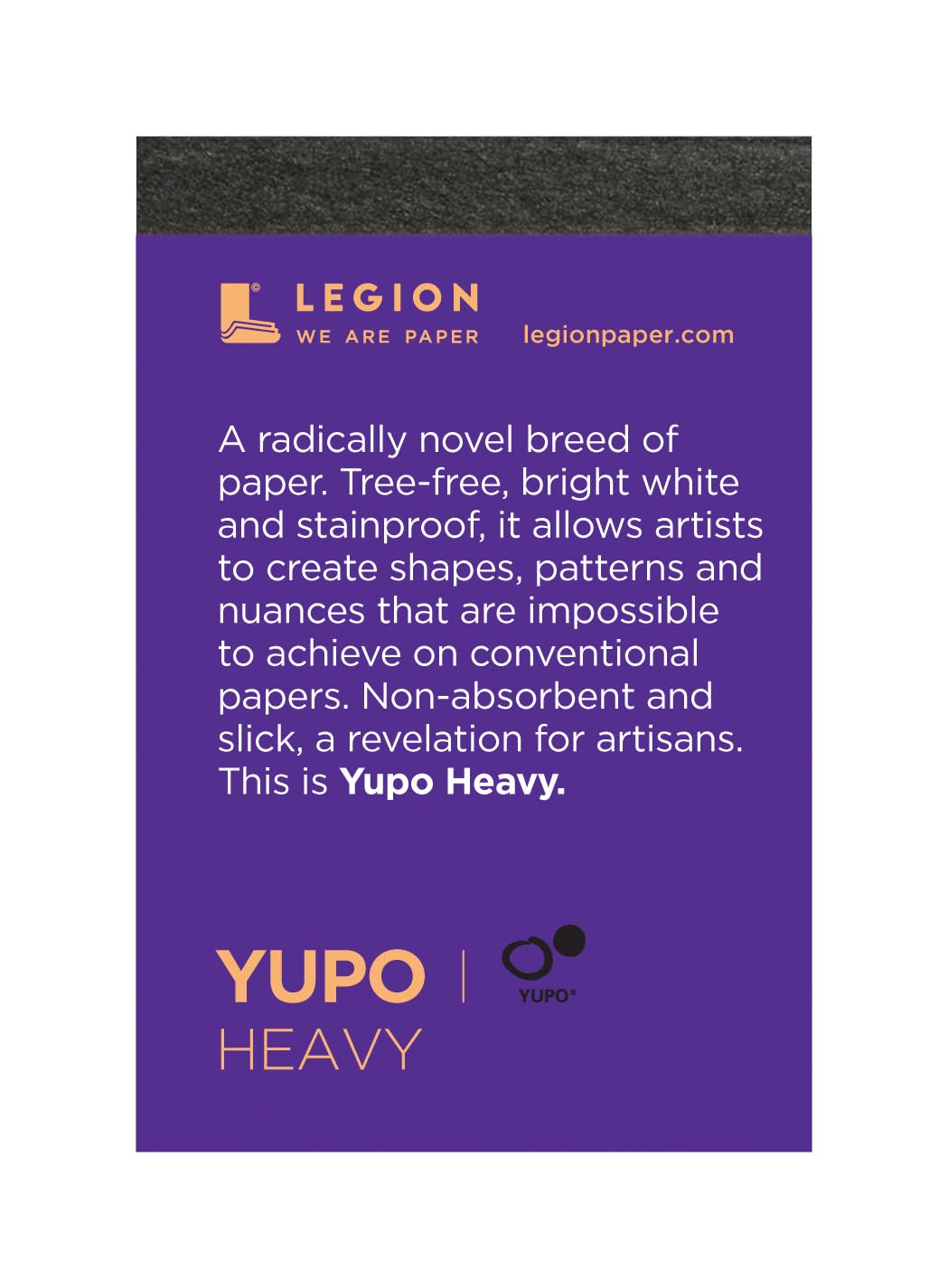 Legion Yupo Mini Artist Pad, 2.5 by 3.5 Inches, 10 Sheets, Heavy (L21-YPT153CL23)