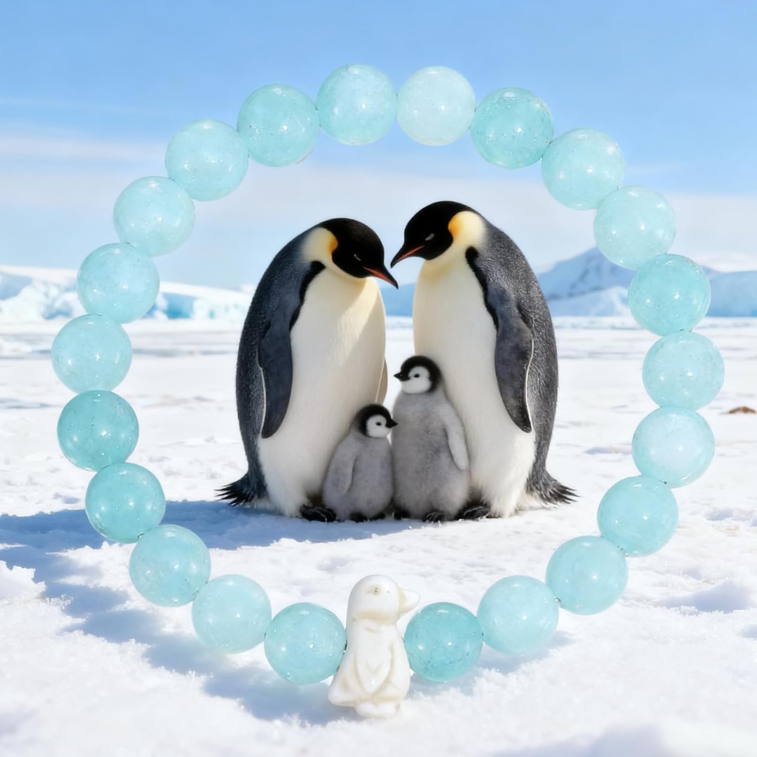 Penguin Lovers Gifts Bracelet for Women Men Adults Her Wife Birthday Jewelry Ideas Penguin Bracelet - Image 4