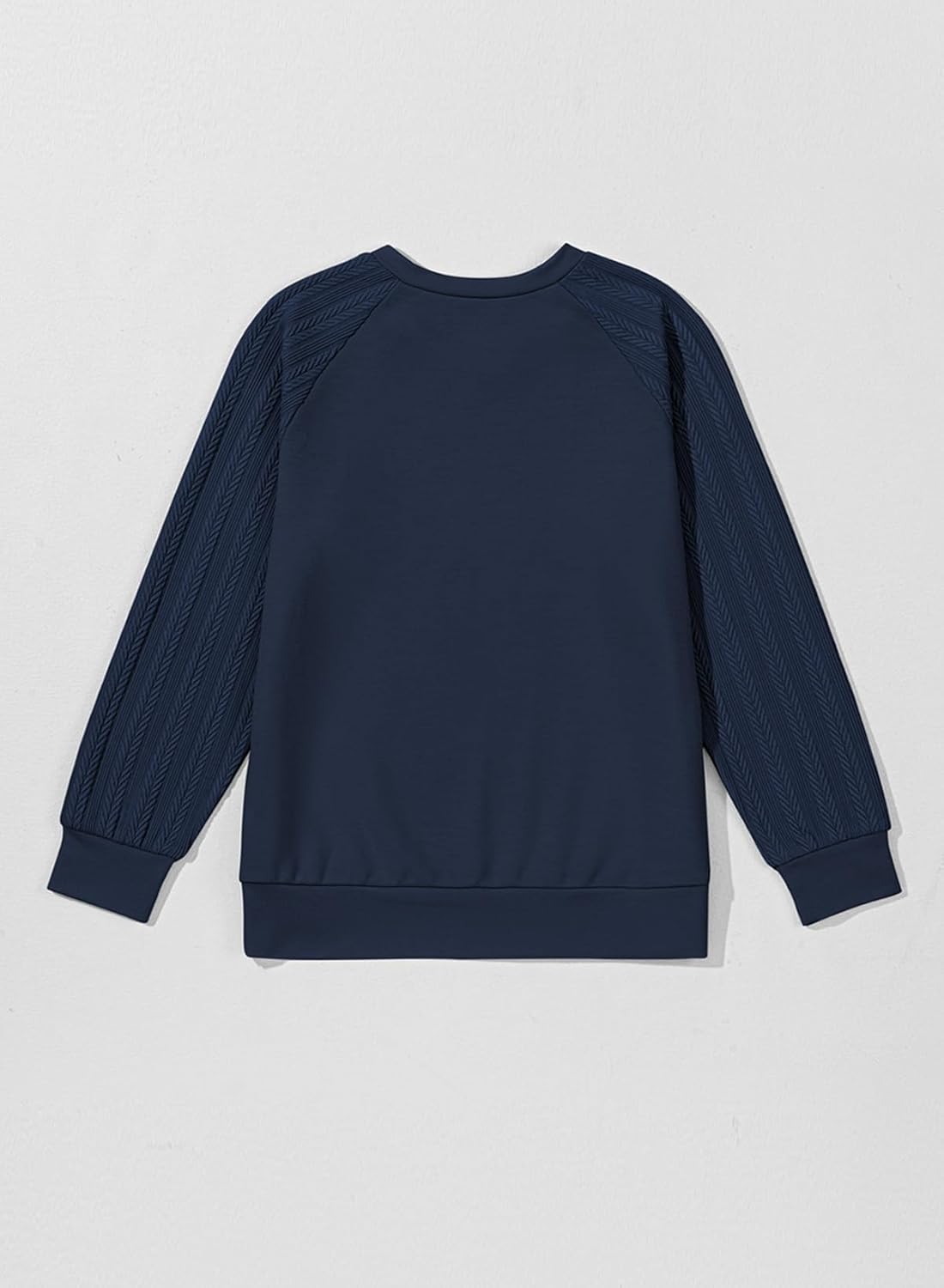 blibean Girls Fall Sweatshirt Tween Crewneck Cable Knit Tops Size 6-15 Years - Image 8