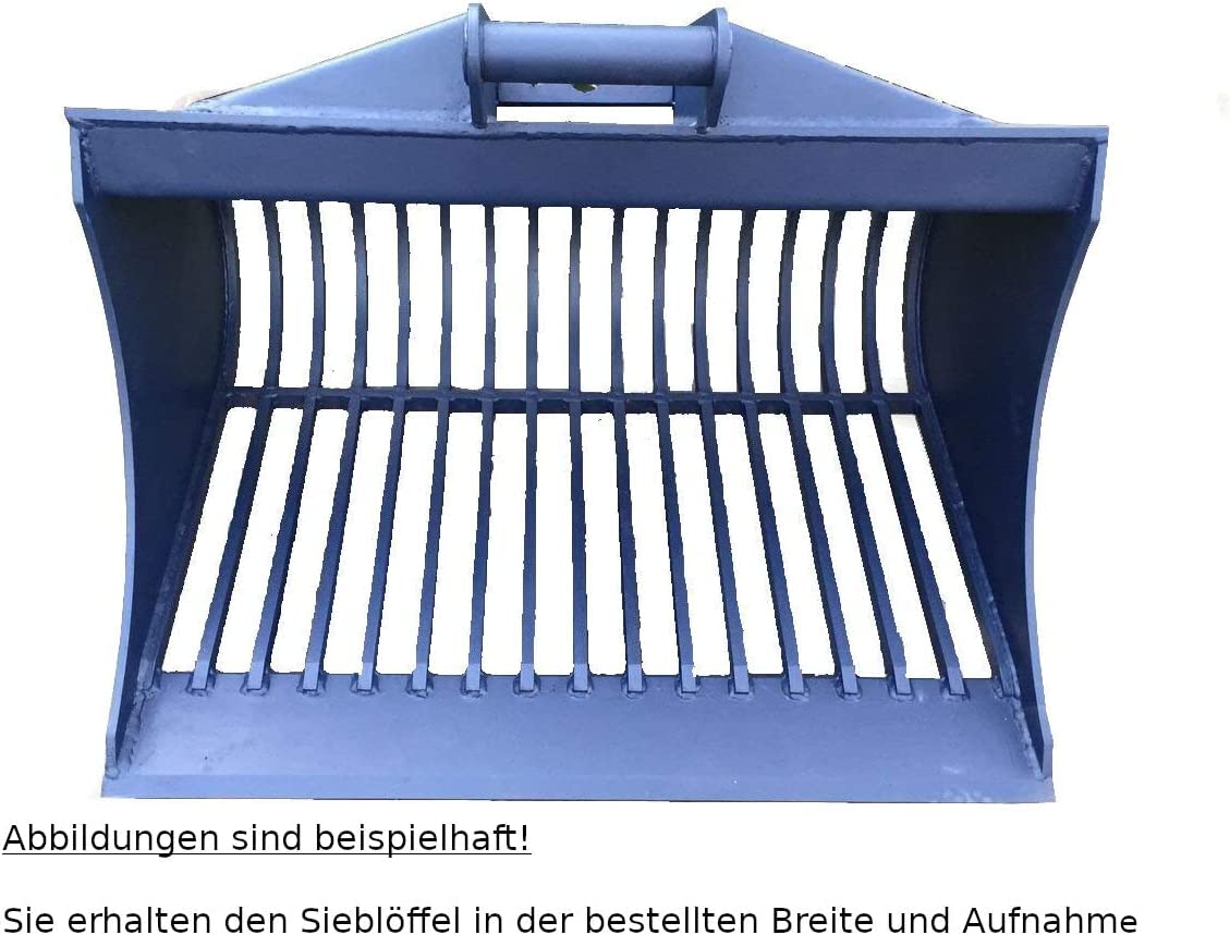 Grobsiebschaufel Siebschaufel 120 cm Sieblöffel MS03 Sortierlöffel Steinschaufel