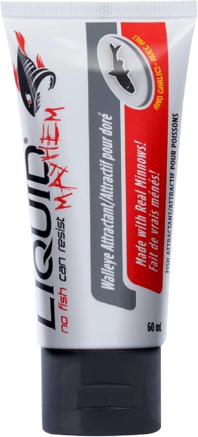 Liquid Mayhem Walleye Fishing Attractant Tube, 2 oz. : Sports & Outdoors