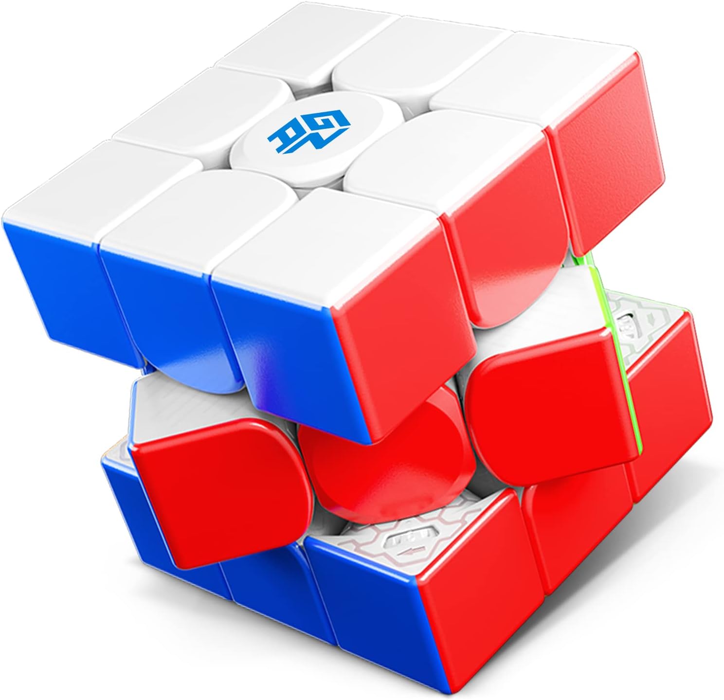 GAN 13 Maglev Speed Cube Maglev Maglev Magnetic Speed Cube, Stickerless Speed Cube, Puzzle Game with 88 Maglev Coated/GES v2/6 Adjustable Magnetic Repulsion, 2022 Flagship for Amateur Cube Kid Adult