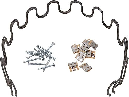 House2Home Repuesto de resorte para tapicería de sofá de 23 pulgadas, kit de reparación para muebles, silla, sofá, incluye clips e instrucciones