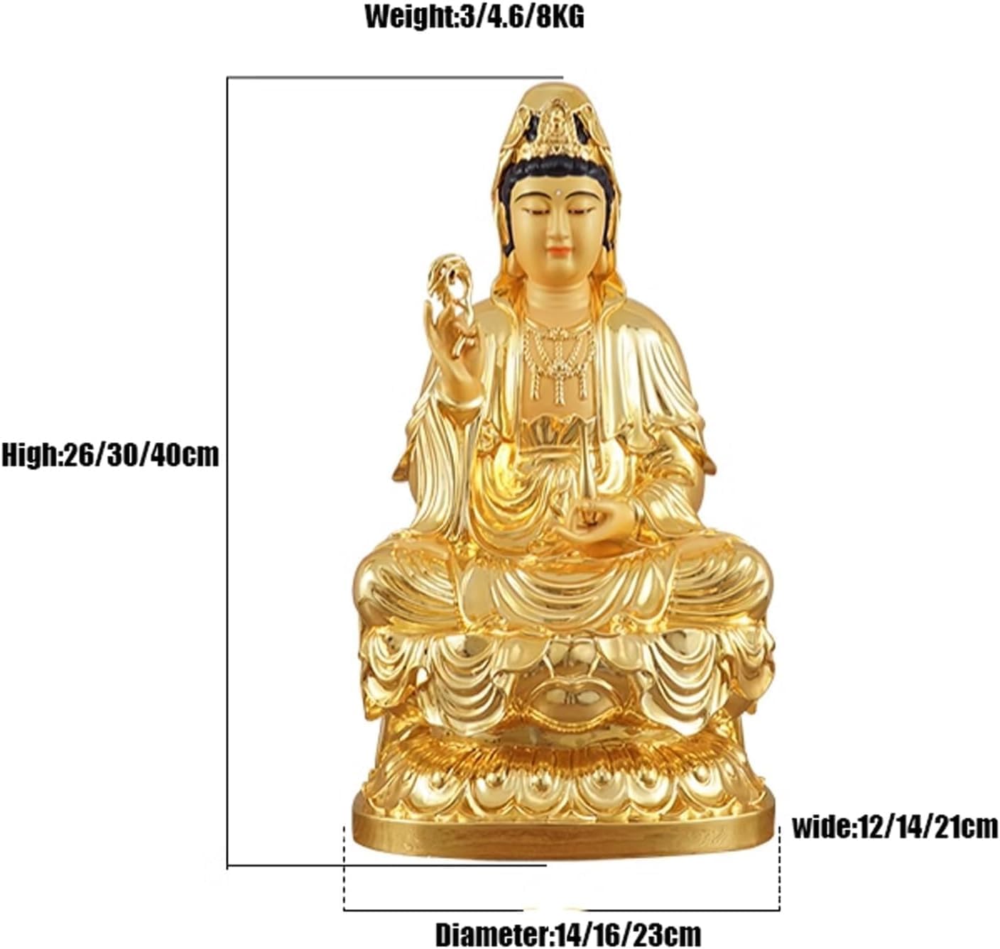 本珊瑚 細雕仏像 婆娑三聖 阿弥陀仏 観音菩薩 大势至菩萨仏像 寺宝