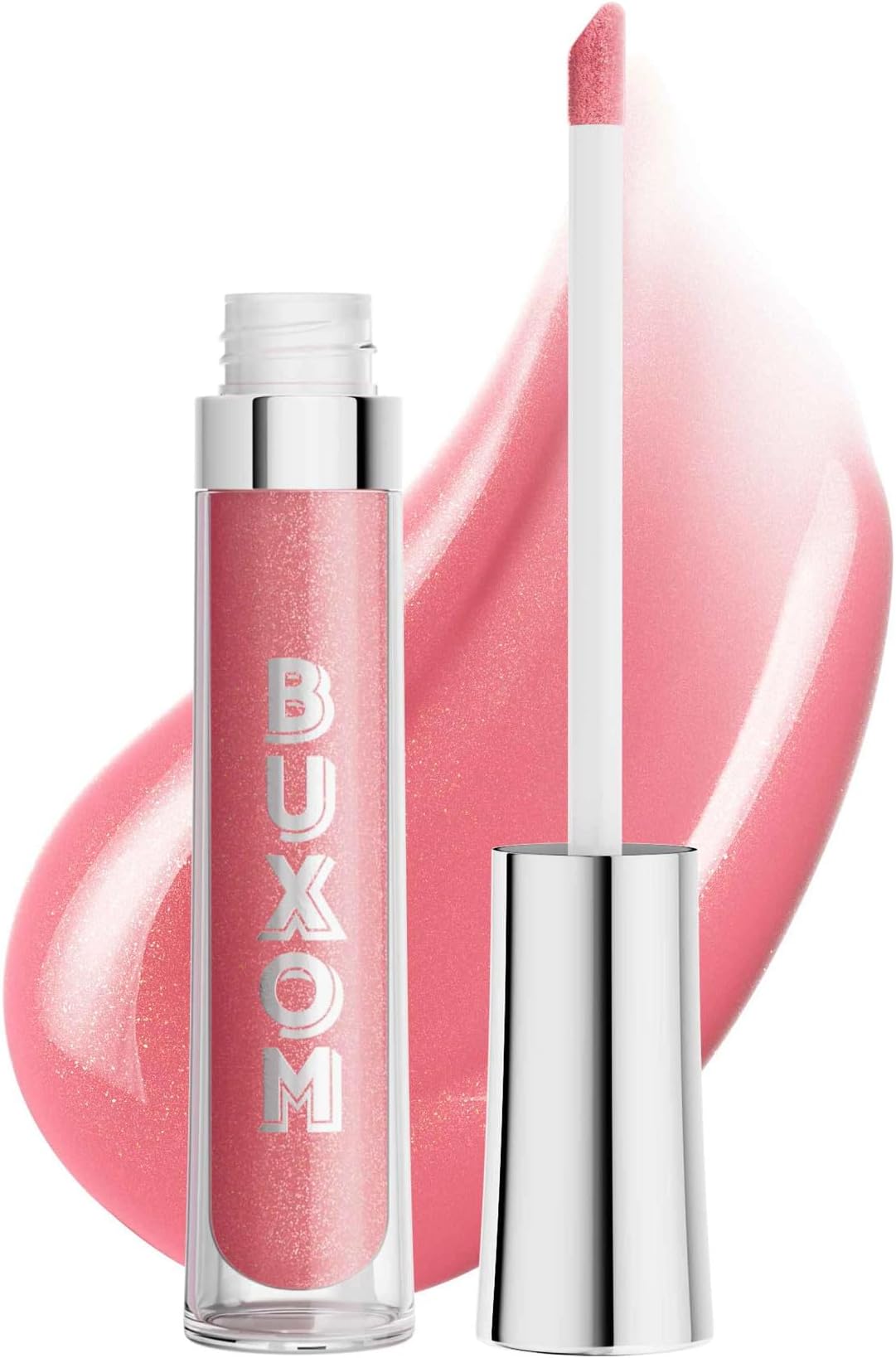 BUXOM Full-On Plumping Lip Polish, Lip Plumper Gloss, Enhancing Tinted Lip Gloss, Formulated with Peptides and Vitamin E for Plump, Moisturized Lips