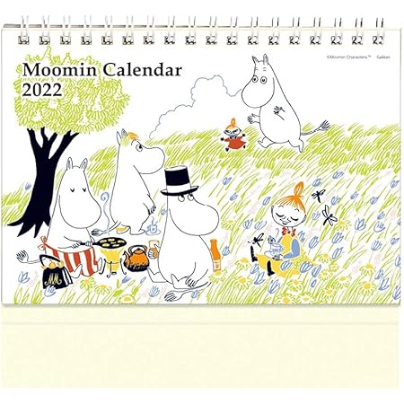 Amazon 22年 ムーミン スライドカレンダー Vol 187 カレンダー 文房具 オフィス用品
