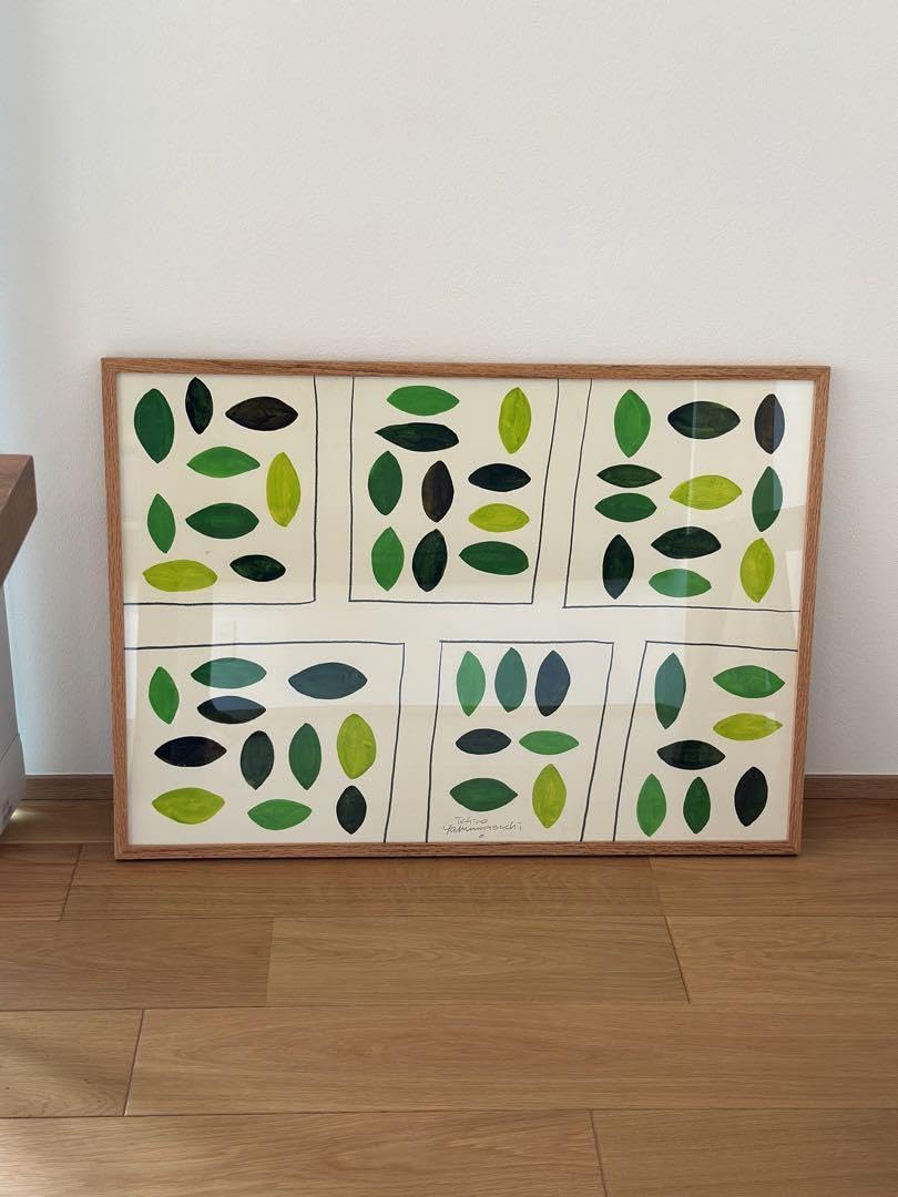 【期間限定値引き】山口一郎　原画　LEAF Lサイズ 期間限定値引き】山口一郎原画LEAF Lサイズ