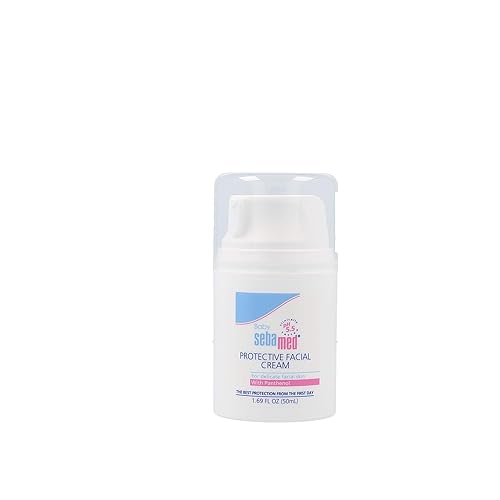 Sebamed Crema facial protectora para bebés ultra suave suave hidratante facial para pieles delicadas (1.7 fl oz)