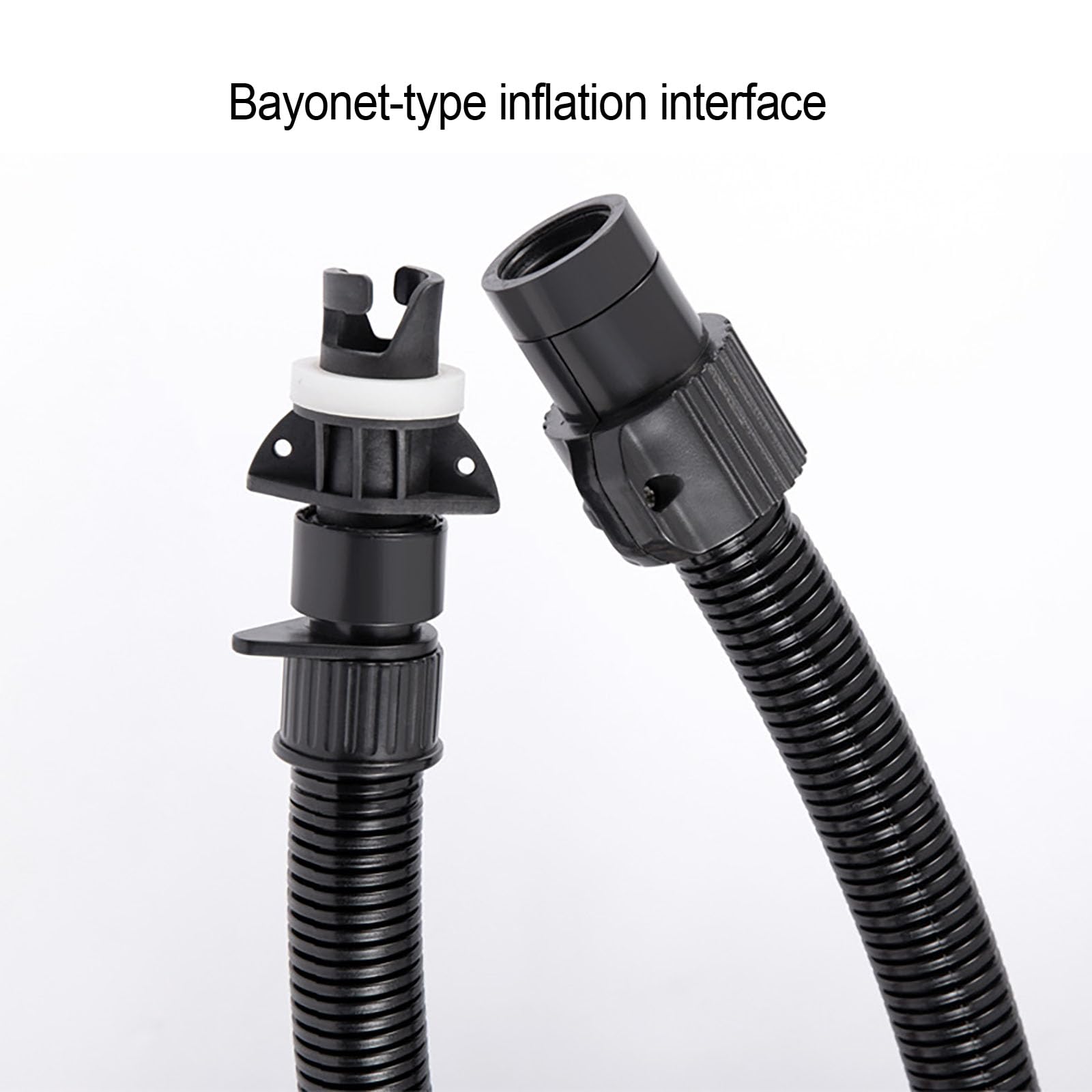 Pompe à air portable pour bateaux gonflables, alimentée par batterie avec jauge numérique pour un gonflage et un dégonflage faciles