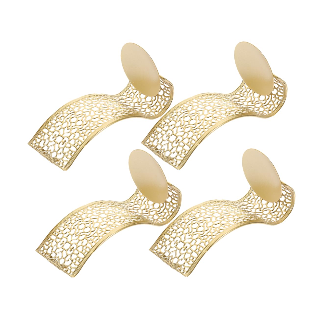 Amazon｜HOMOCONO 4個壁掛けキャンドルホルダー アイアン製