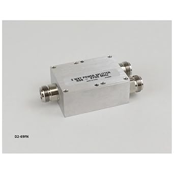 MicroLab/RF Industries - D2-69FN - 698-2700 ميجا هرتز موزع ثنائي الاتجاه في الخط N-Female Conns