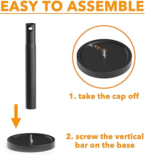 Miniatura 7 de SpaceAid Soporte para toallas de papel 2 en 1 con botella rociadora, soporte para toallas de papel para encimera con rociador en el centro interior,