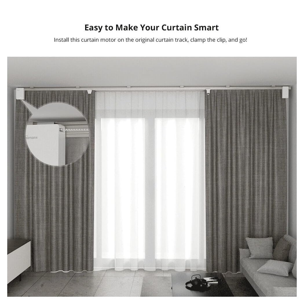 Trade Shop - Interruttore Motore per Tende Zigbee Automazione Domotica Smart Sonoff Zbcurtain