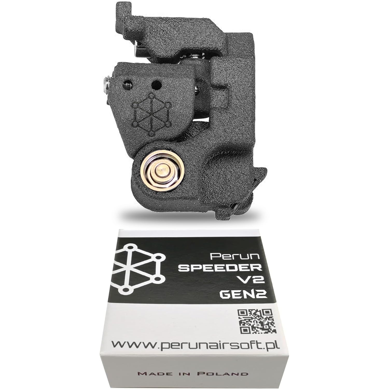 Perun Mosfet Upgrade for AEG Airsoft Rifle V2 Tokyo Marui Gearbox V3, G&amp;G ETU Gearbox, Krytac Kriss Vector, VFC G28/HK417 Gearboxes, and HPA Systems - Programmable Fire Modes, Precocking, DMR Mode