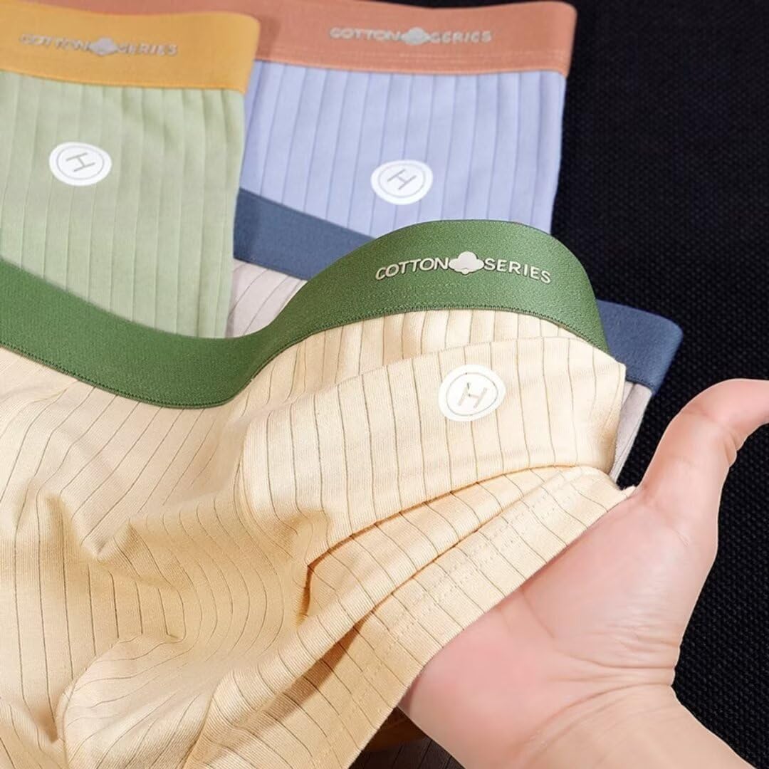 Boxer E Slip da Uomo in Cotone, Traspiranti, Ad Asciugatura Rapida E Contenitivi, Ideali per Lo Sport Quotidiano E per Un Comfort Che Dura Tutto Il Giorno. Color Mixed 03 X-Large