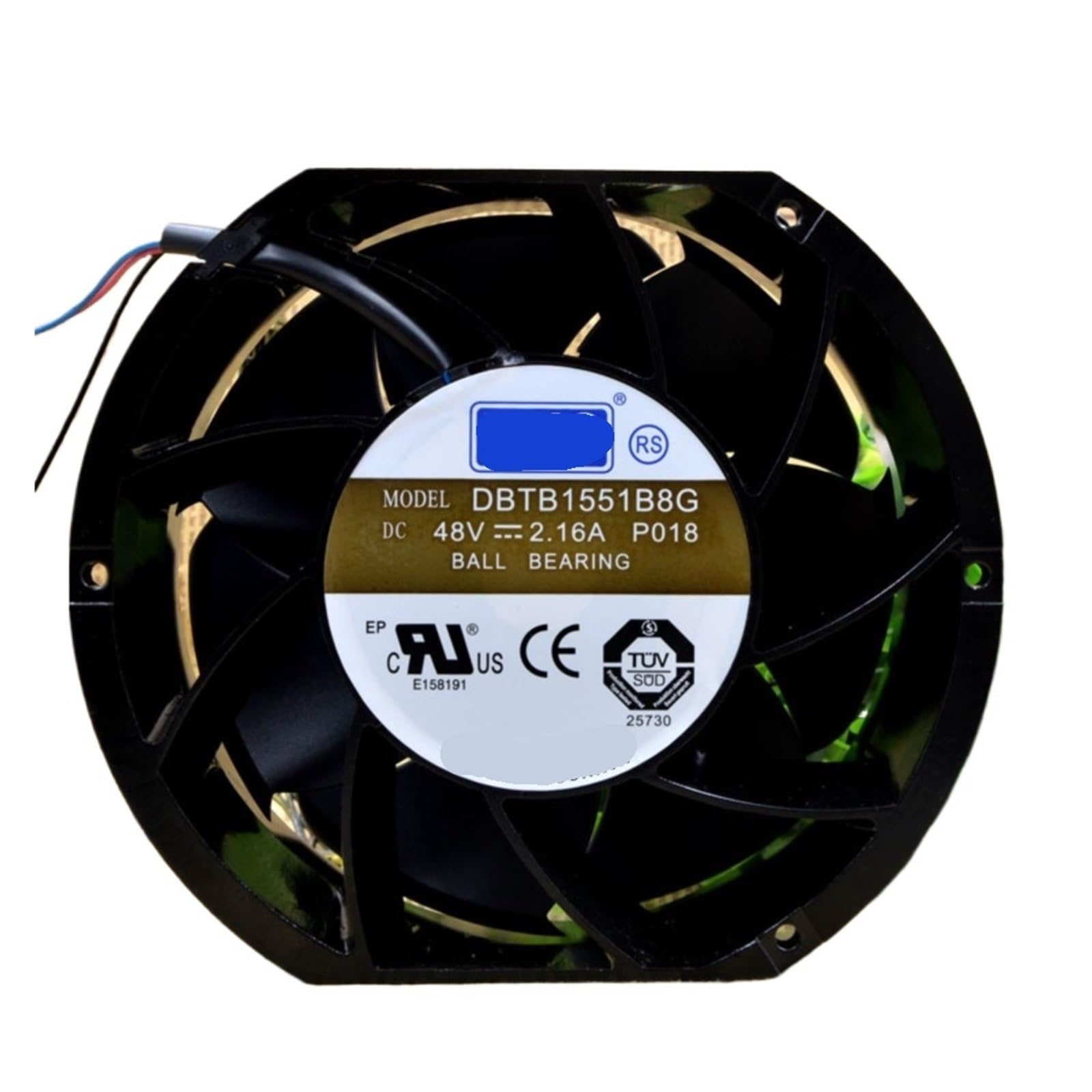 YMUGUEGH DBTB1551B8G 17CM 48V 2.16A 17251 Cooling Fan