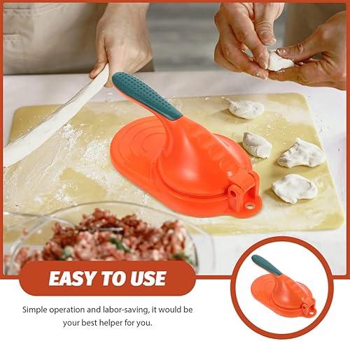 Miniatura 4 de Hemoton Máquina de prensado de albóndigas para hacer albóndigas para hacer albóndigas Envoltura Prensa para la piel de bola de masa de prensa de