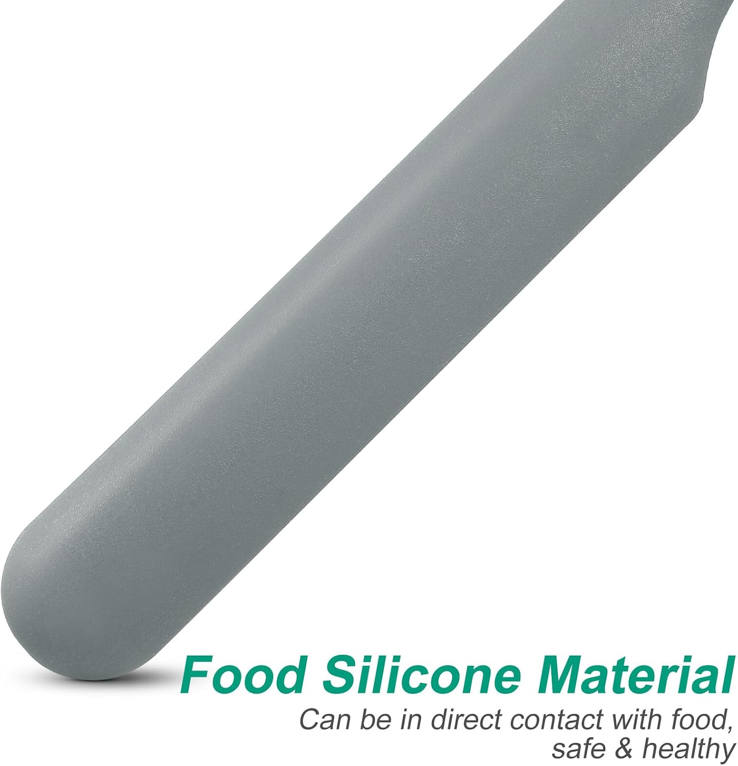 Silicone Cake Scraper One-piece Butter Spreader for Baking