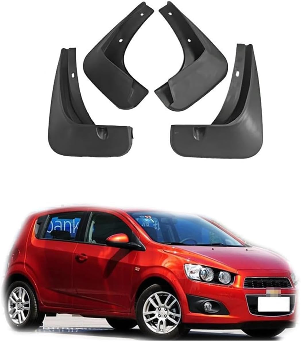 PLAKDFUU Car Mud Flaps for Aevo 2011-2014, Styling Body Accessories Splash Guards Fender (Set of 4)