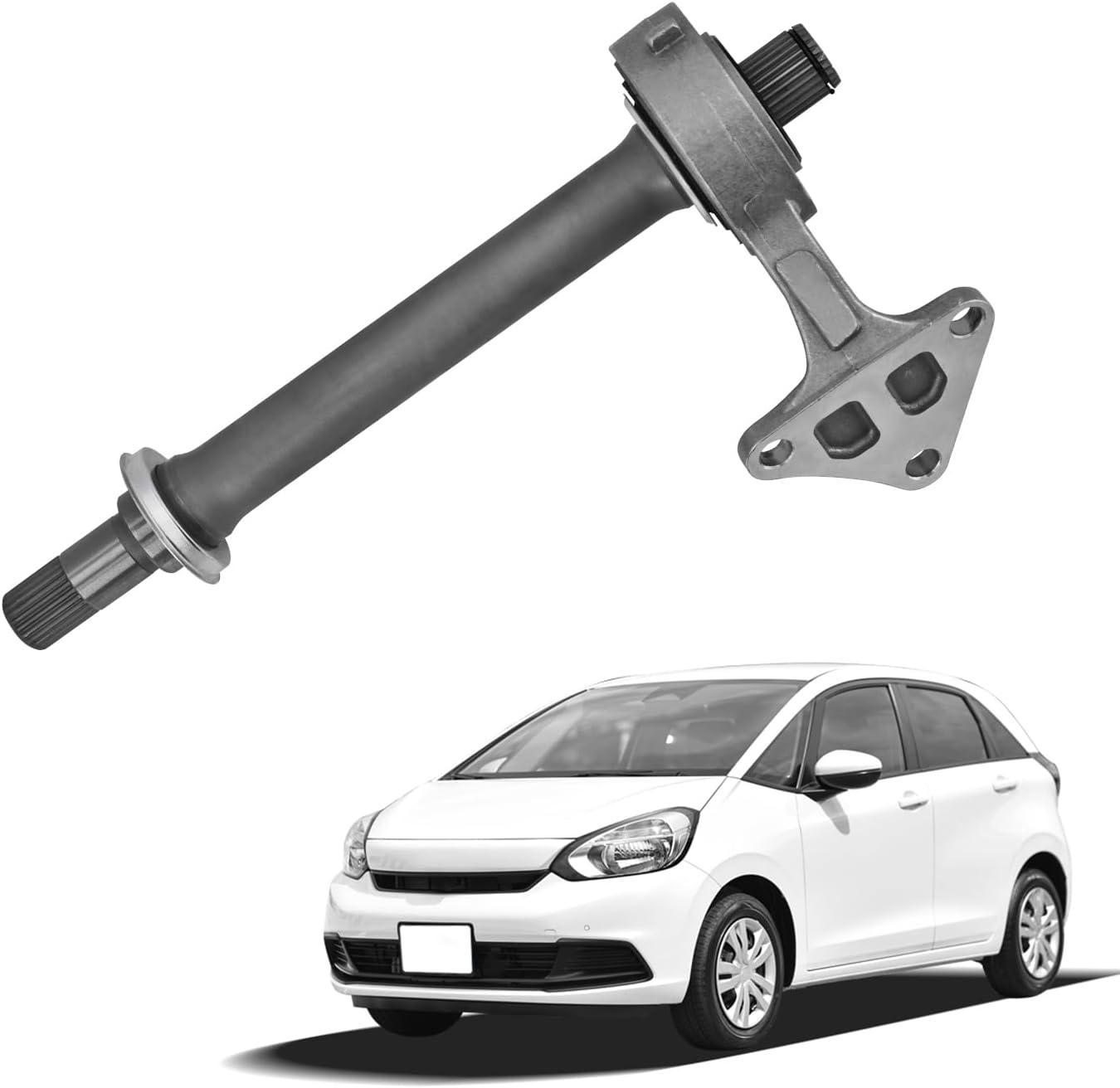 44500-SLN-L00 CV Intermediate Shaft Compatible with Honda Fit Base EX LX Sport 1.5L 2007 2008 Replace 44500SLNL00