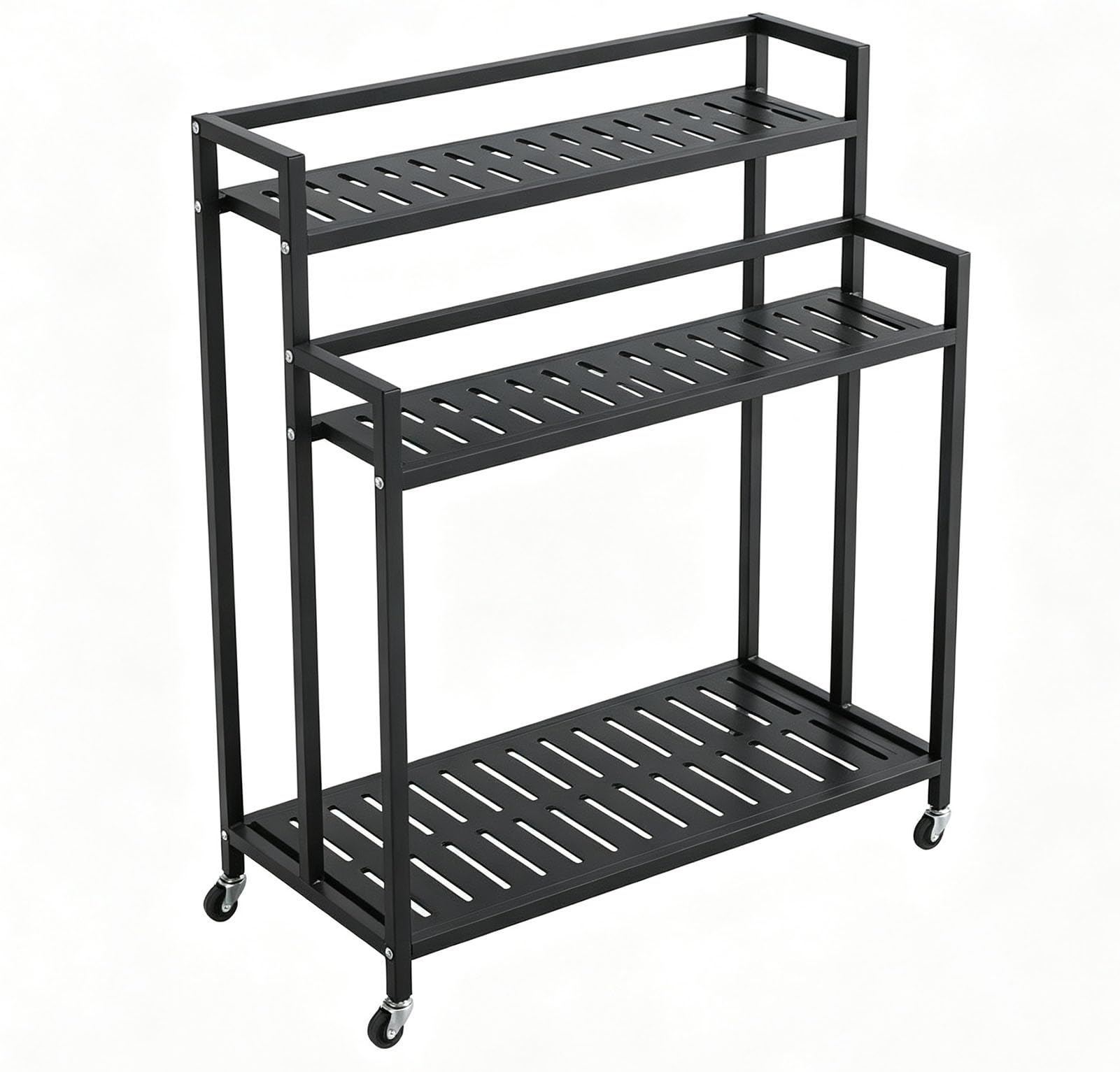 Plant Stand for Indoor Plants Corner 3 Tier Metal Plant Shelf Flower Stand
