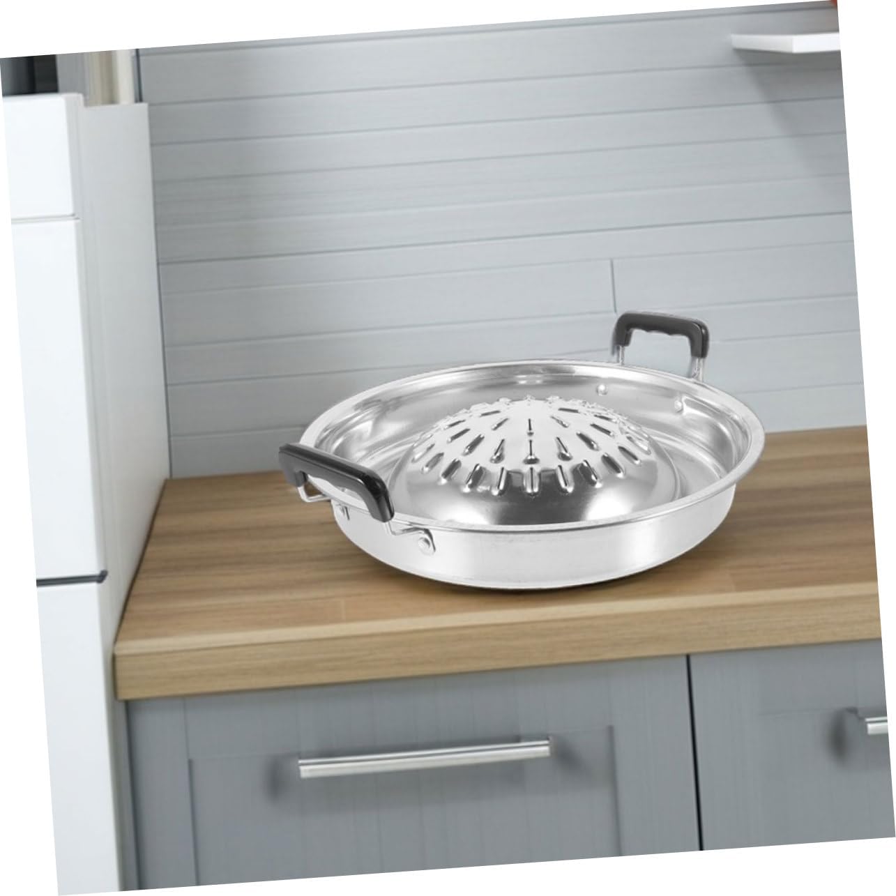 2pcs Quick Heat Bbq Oven Korean Style Grill Pan Camping Bbq Tray Indoor Outdoor Grill Plate Easy Clean