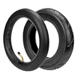 HIAORS 10x2.125 Tire and Inner Tube Set Replacement for Electric Scooter Segway D40X F20 F30 F40, 10 Inch Tire for Gotrax G4 E-Scooter Kickscooter Tricycle Bicycle Self-balancing with Bent Valve Stem