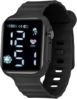 ARTLABEL Unisex Trendy Digital Ultra Smart Waterproof Sports Watches for Kids,Boys & Girls Fashionable LED Wristband(Suita... Price In India