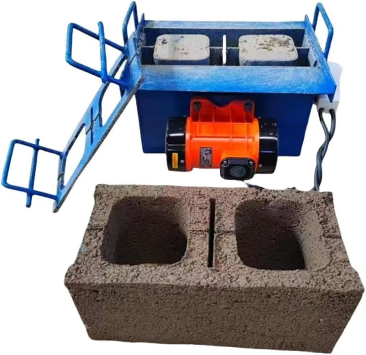 Concrete Block Making Machine, Automatic Cement Brick Machine, Vibration Frequency 212 Times/Min, 45s Fast Forming, 30 Bricks/H for Construction