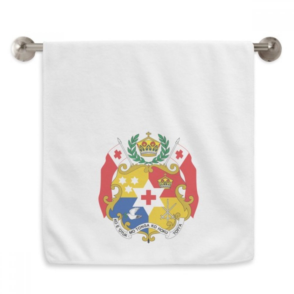 Serviette moelleuse Tonga blanche contre les irritations du visage essuie mains doux