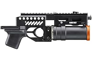 GoldenBall Metal Airsoft Grenade Launcher Pistol Set w/ Shell