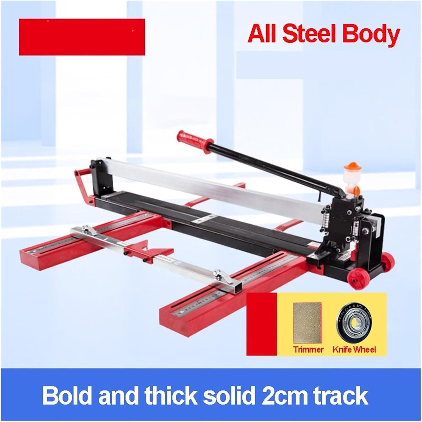 Tile Cutter Knives, Manual Push and Pull Tile Scratcher, Titanium Alloy Blade, 5 Ruler Design, Precise Cutting, for Ceramic Tiles/Floor Tiles/Wall Tiles