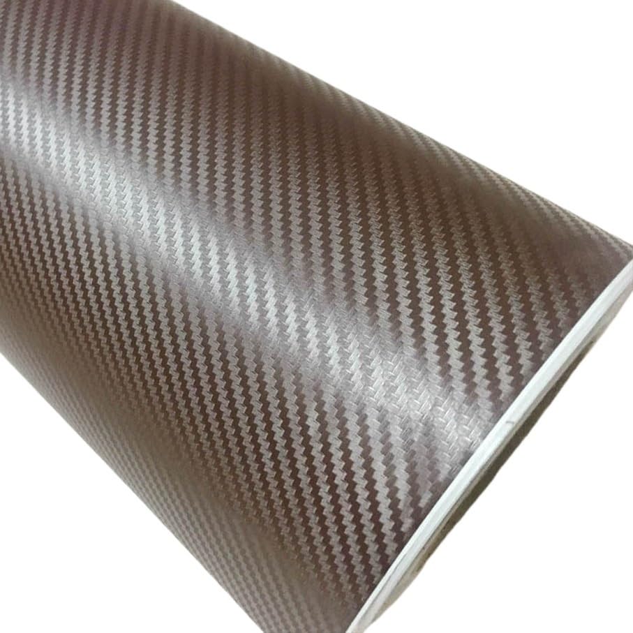 Carbon Fiber Vinyl Self Adhesive Wrap Decal Sheet, Multicolor, 30cm x (127-800) cm(Green,30CM X 800CM)