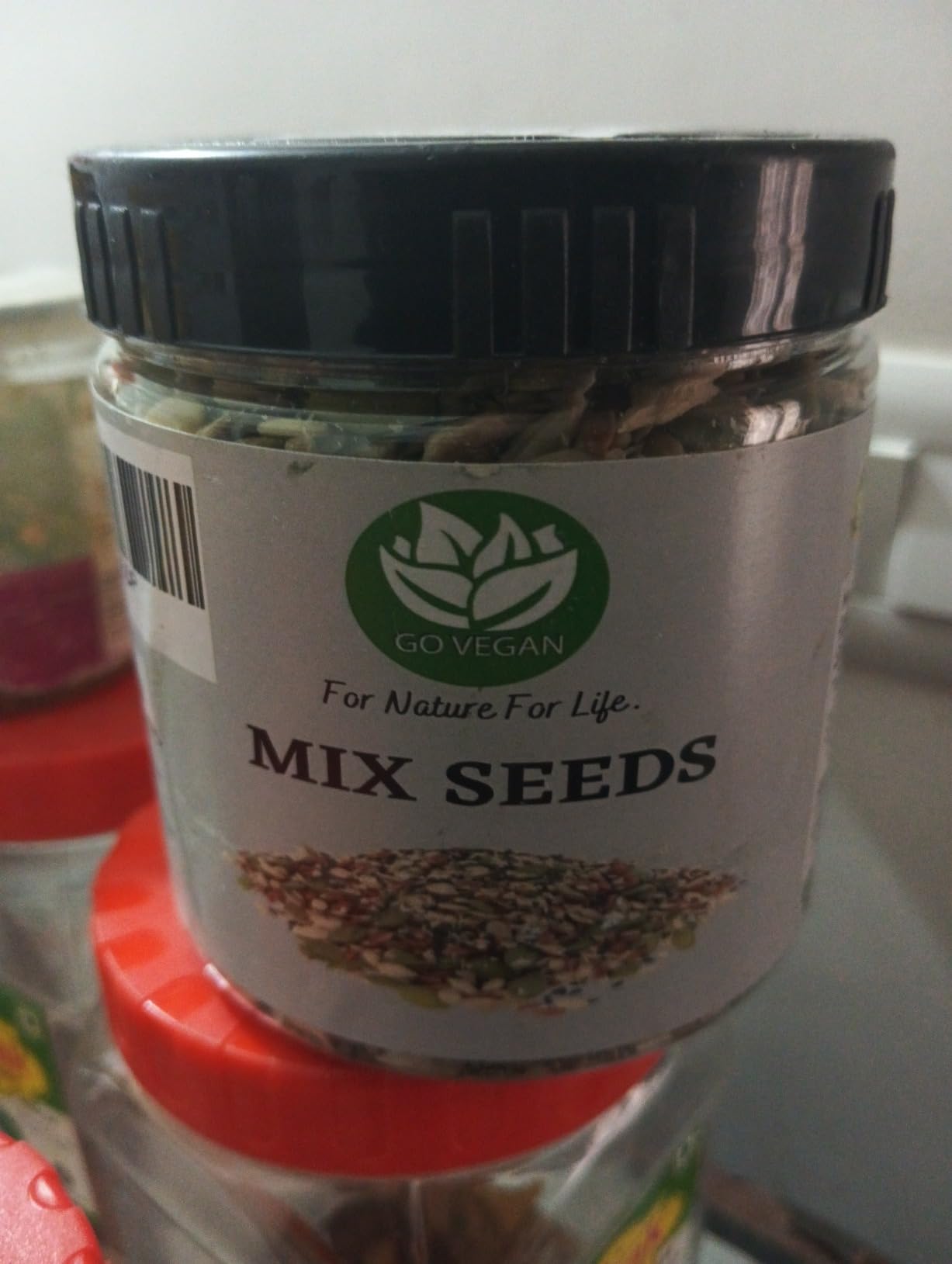 Go Vegan Mix Seeds For Eating 250gm | 5 in 1 Super Seeds Mix of ...